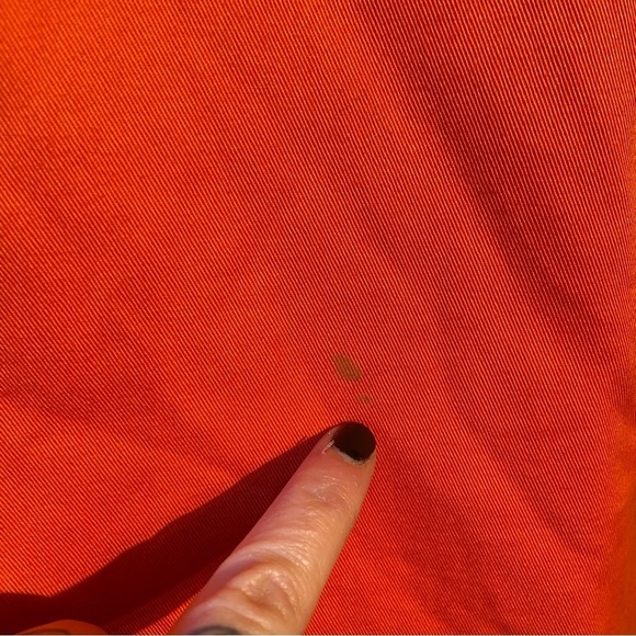 Joe Freshwomen’s orange single breasted trench coat in size large - Picture 10 of 10